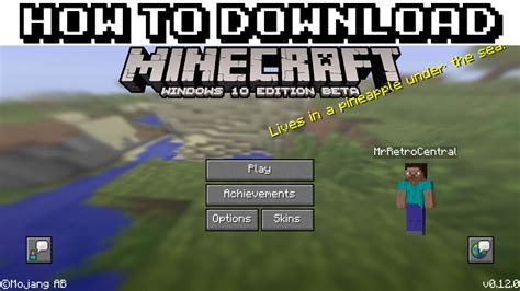minecraft free download windows 10